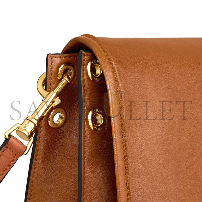 ce1i*e soft triomphe besace in S*pple shiny lambskin 123632t88.gfy5 (34*25*13cm)
